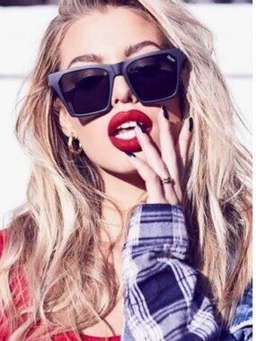 QUAY Alright Black Sunglasses